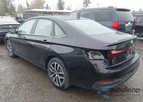 2025 Volkswagen Jetta 1.5T Se from USA, damaged, VIN 3VW7X7BU4SM082847